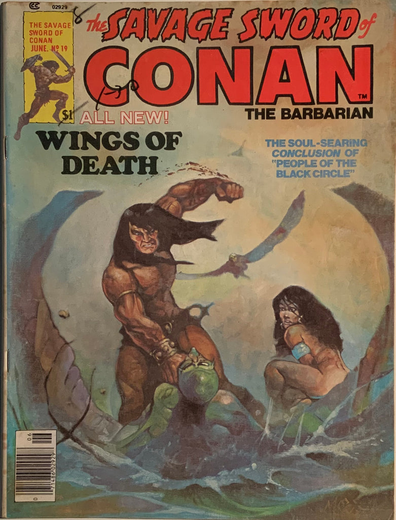 THE SAVAGE SWORD OF CONAN # 19