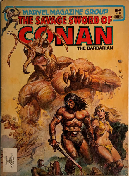 THE SAVAGE SWORD OF CONAN # 70