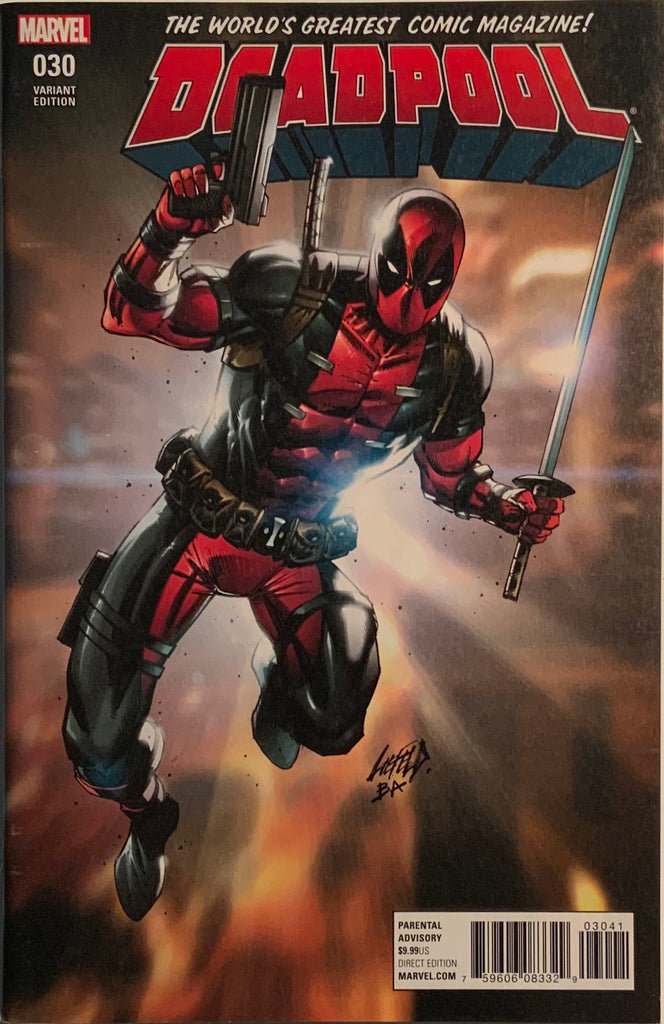 DEADPOOL (2016-2017) #30 LIEFELD 1:100 VARIANT COVER