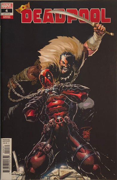 DEADPOOL (2020-2021) # 4 TAN 1:25 VARIANT COVER