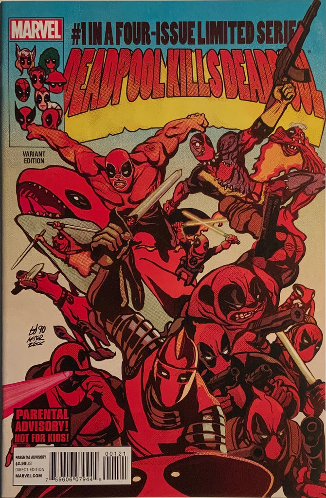 DEADPOOL KILLS DEADPOOL #1 DEL MUNDO 1:50 VARIANT COVER – Comics 'R' Us