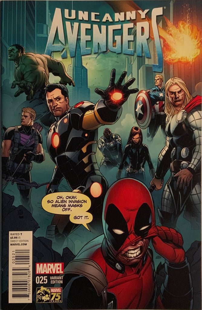 UNCANNY AVENGERS (2012-2014) #25 PHAM 1:25 VARIANT COVER