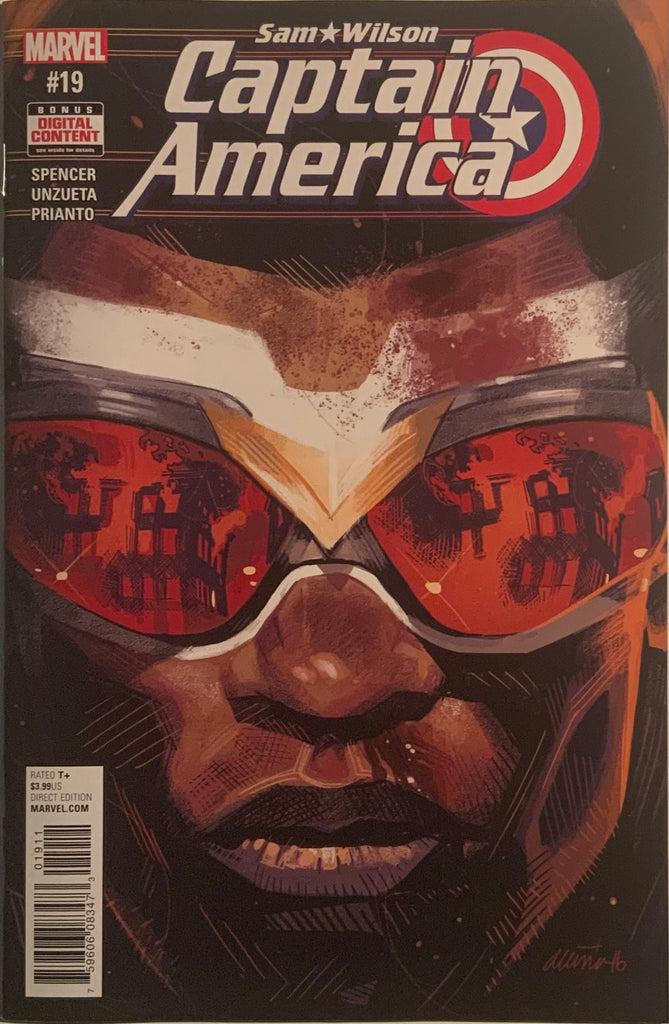 CAPTAIN AMERICA SAM WILSON #19 FIRST FULL APPEARANCE OF RAYSHAUN LUCAS