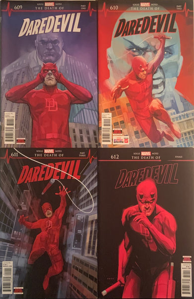 DAREDEVIL (2018-2019) #609-612 SET OF 4 FIRST APPEARANCE OF VIGIL