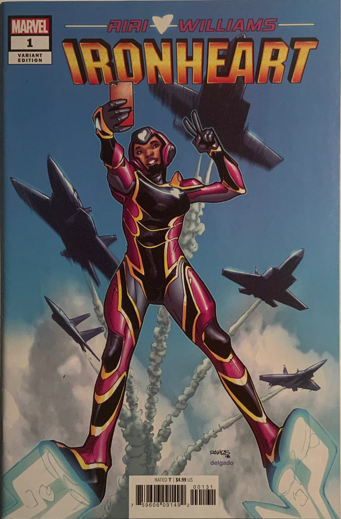 IRONHEART # 1 RAMOS VARIANT COVER