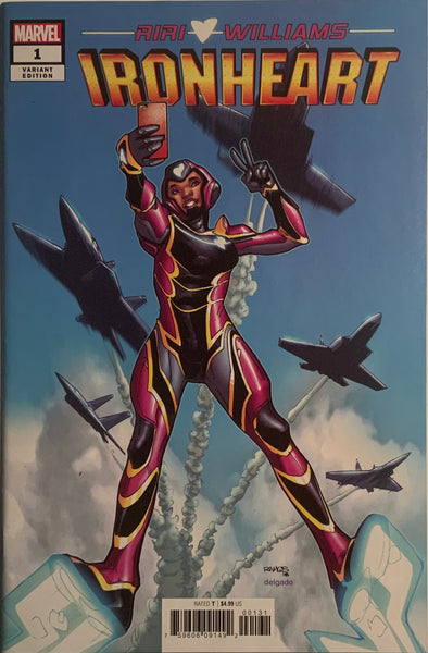 IRONHEART # 1 RAMOS VARIANT COVER