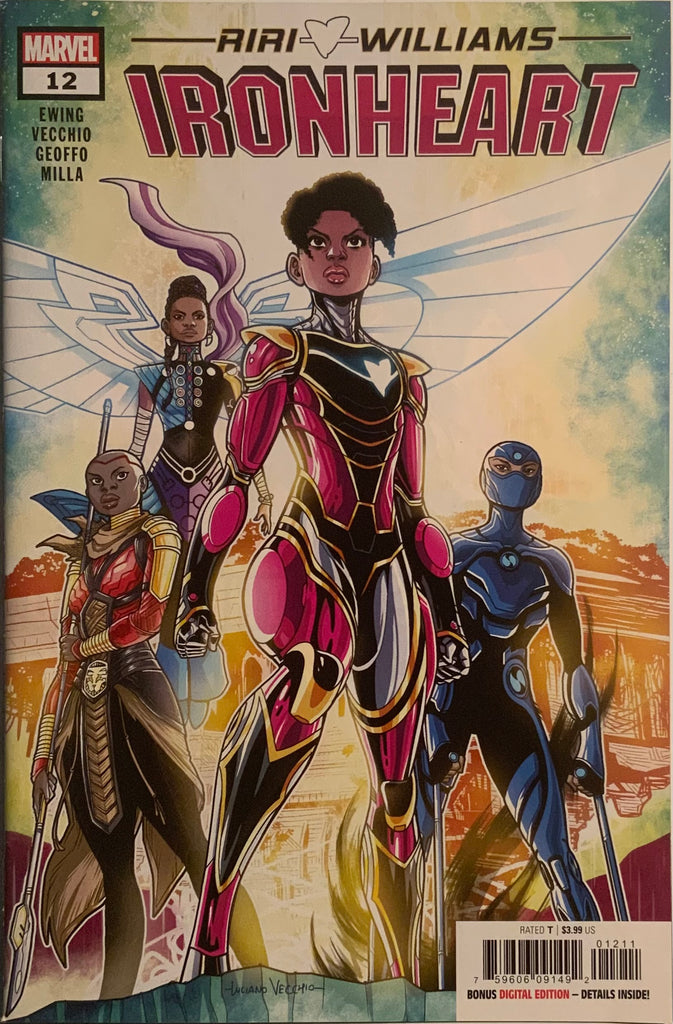 IRONHEART #12 FINAL ISSUE