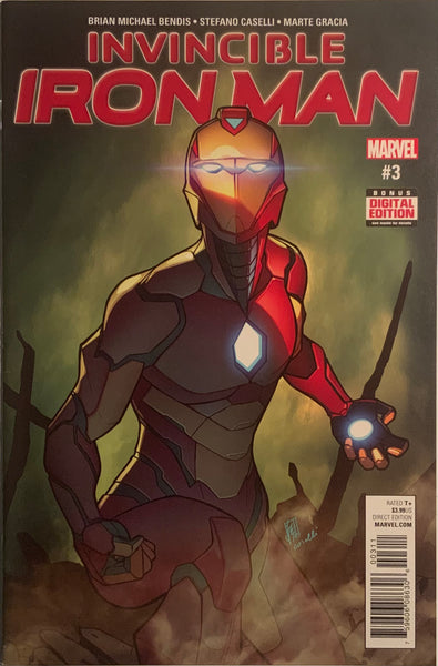 INVINCIBLE IRON MAN (2017) #3 FIRST APPEARANCE OF IRONHEART ARMOR MODEL II