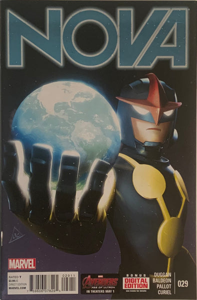 NOVA (2013-2015) #29 FIRST APPEARANCE OF WARBRINGER