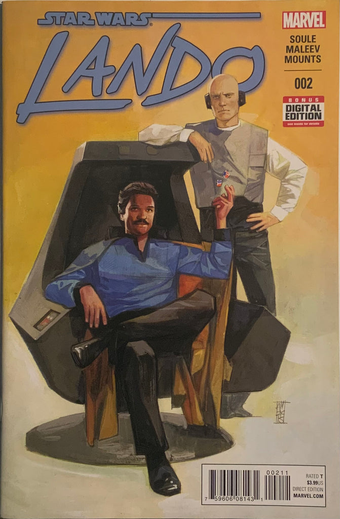 STAR WARS : LANDO # 2 FIRST APPEARANCE OF CHANATH CHA (BOUNTY HUNTER)