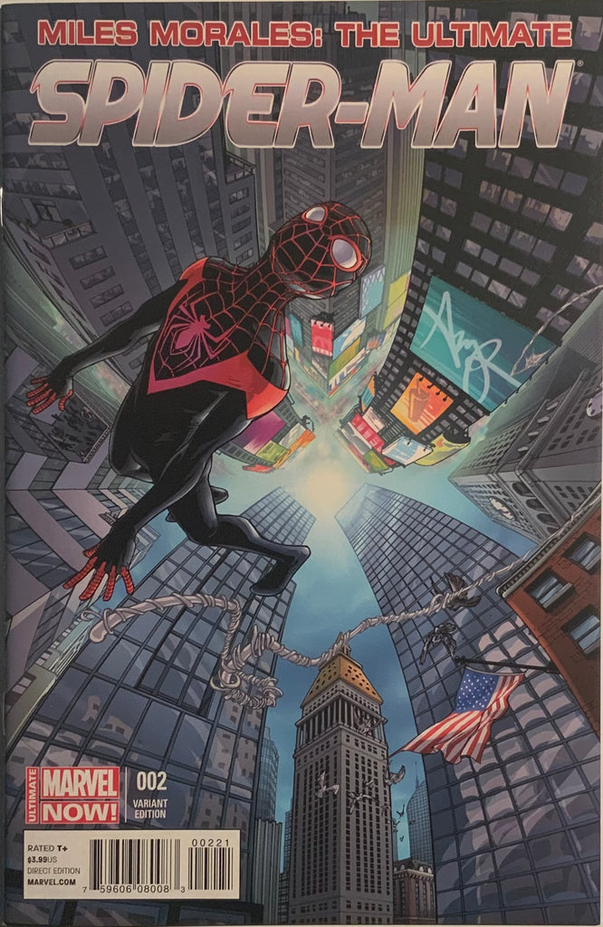 MILES MORALES THE ULTIMATE SPIDER-MAN # 2 REEDER 1:25 VARIANT COVER