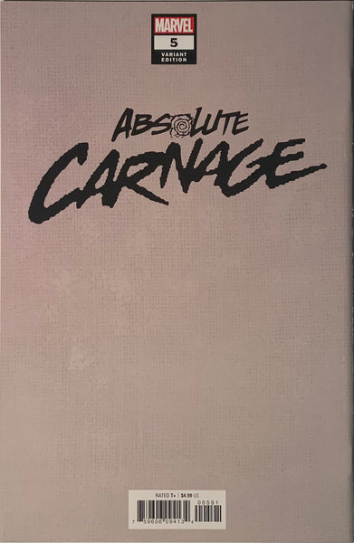 ABSOLUTE CARNAGE # 5 LIM 1:200 VIRGIN VARIANT COVER