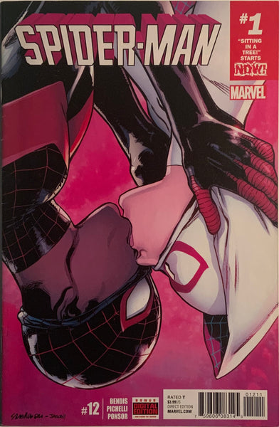 SPIDER-MAN (2016-2017) #12 FIRST KISS