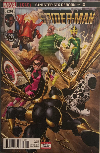 SPIDER-MAN (2018) #234 FIRST APPEARANCE OF IRON SPIDER