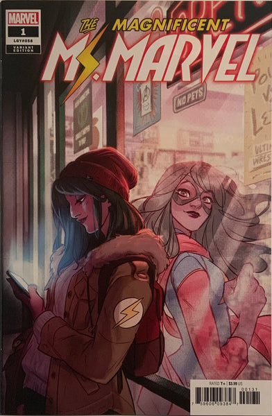 MAGNIFICENT MS MARVEL # 1 TARR 1:25 VARIANT COVER