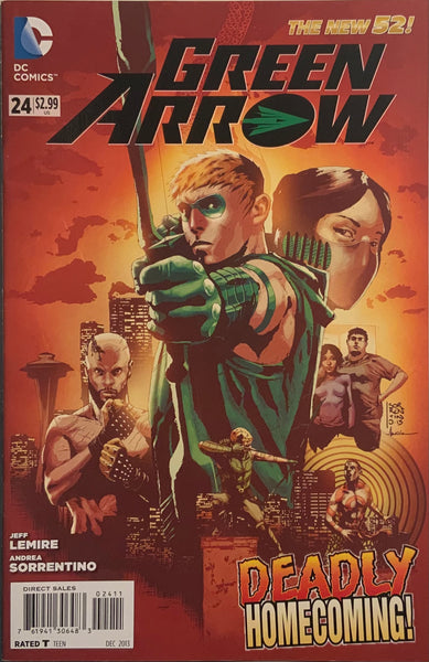 GREEN ARROW (2011-2016) #24 FIRST APPEARANCE OF JOHN DIGGLE