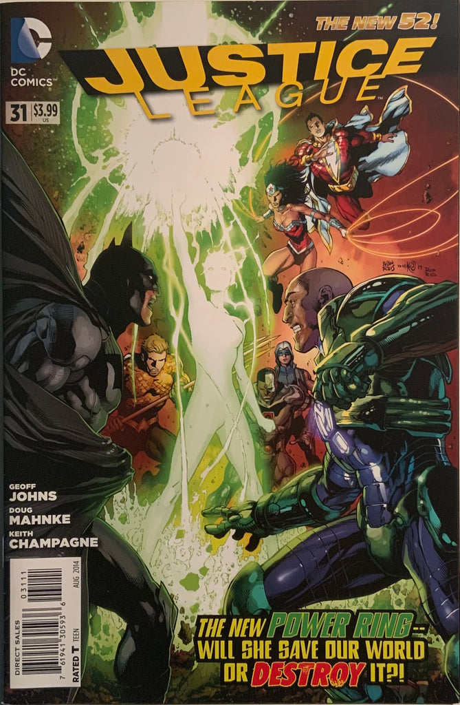 JUSTICE LEAGUE (THE NEW 52) #31 FIRST FULL APPEARANCE OF JESSICA CRUZ