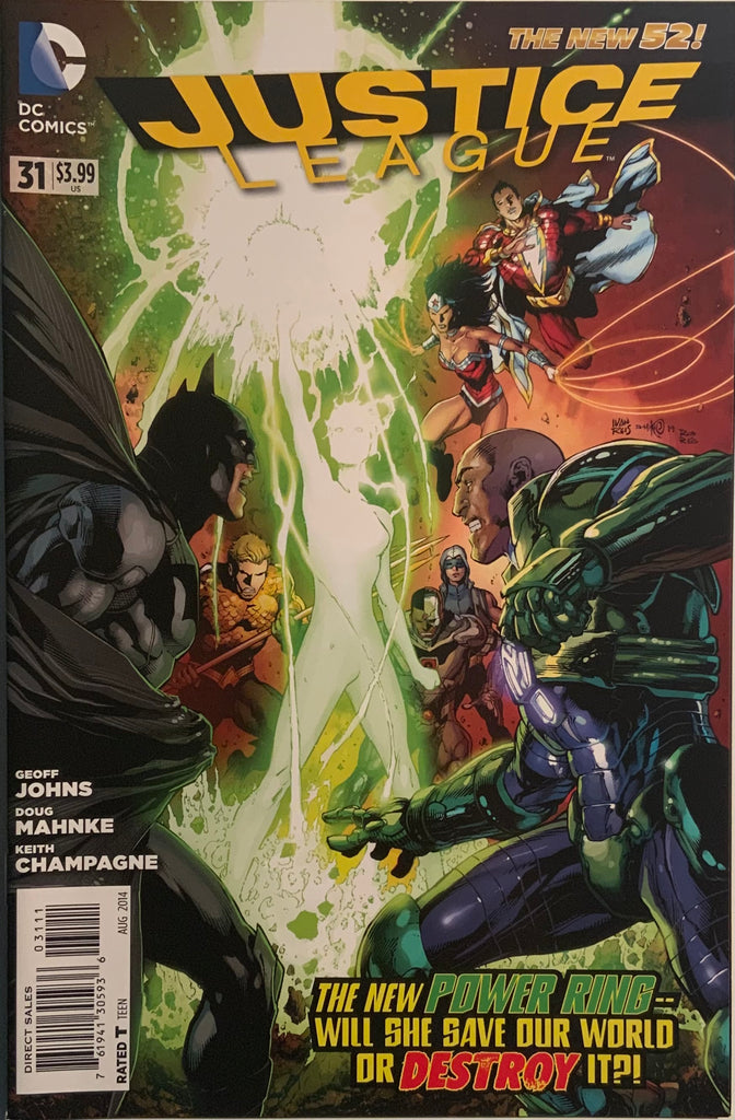 JUSTICE LEAGUE (THE NEW 52) #31 FIRST FULL APPEARANCE OF JESSICA CRUZ