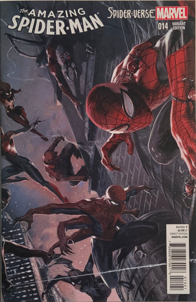 AMAZING SPIDER-MAN (2014-2015) #14 DELL’OTTO 1:25 CONNECTING VARIANT COVER