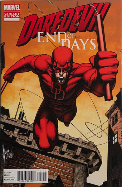 DAREDEVIL END OF DAYS # 1 KEOWN 1:25 VARIANT COVER