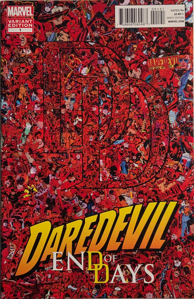 DAREDEVIL END OF DAYS # 1 GARCIN 1:50 VARIANT COVER