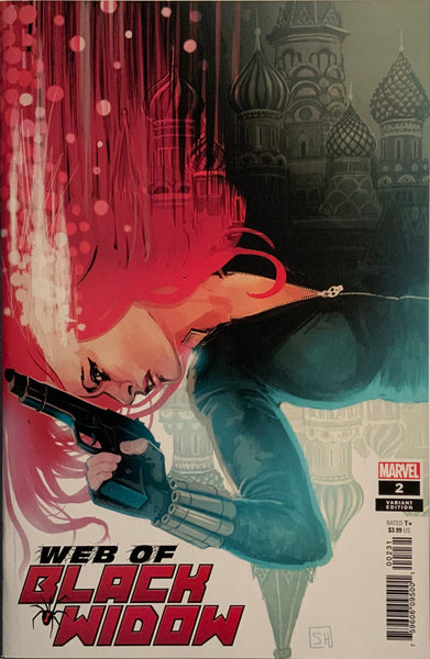 WEB OF BLACK WIDOW # 2 HANS 1:25 VARIANT COVER