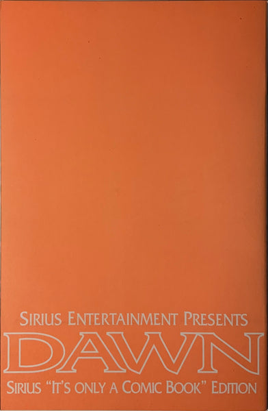 DAWN # 1 BLACK LIGHT “IT’S ONLY A COMIC BOOK” VARIANT COVER