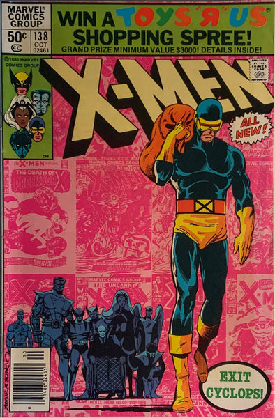 UNCANNY X-MEN (1963-2011) #138 CYCLOPS LEAVES THE X-MEN