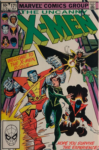 UNCANNY X-MEN (1963-2011) #171 ROGUE JOINS THE X-MEN