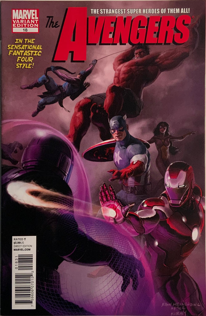 AVENGERS (2010-2013) #18 MEINERDING 1:50 VARIANT COVER