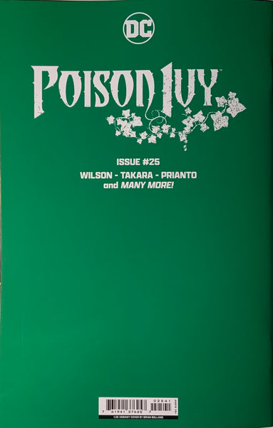 POISON IVY #25 BOLLAND 1:25 VIRGIN VARIANT COVER