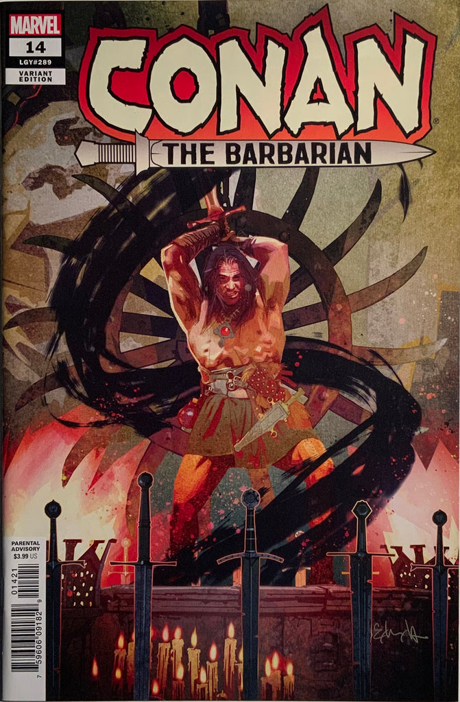 CONAN THE BARBARIAN (2019) #14 EDWARDS 1:25 VARIANT COVER