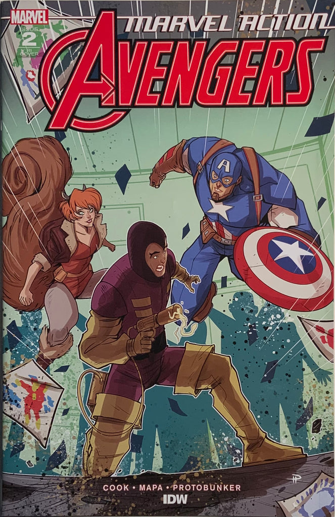 MARVEL ACTION : AVENGERS (2020) # 2 1:10 VARIANT COVER