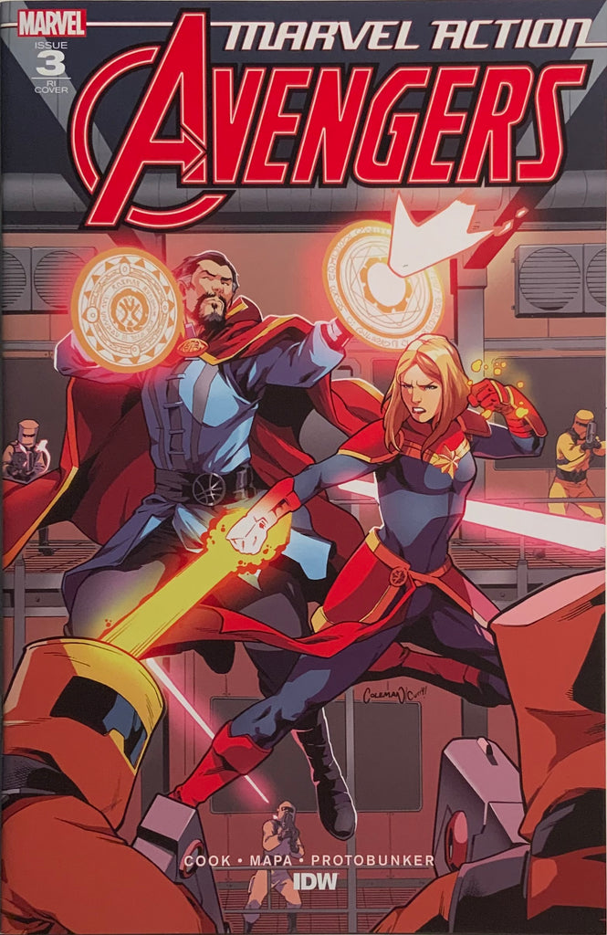 MARVEL ACTION : AVENGERS (2020) # 3 1:10 VARIANT COVER