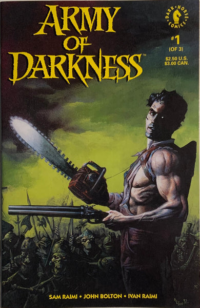 ARMY OF DARKNESS (1992) # 1 FIRST APPEARANCE AND COVER OF ASH