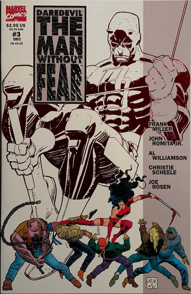 DAREDEVIL THE MAN WITHOUT FEAR # 1 - 5 SET