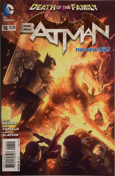 BATMAN (THE NEW 52) #16 GARNER VARIANT COVER