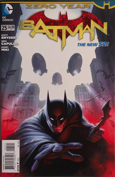 BATMAN (THE NEW 52) #25 GARNER 1:25 VARIANT COVER