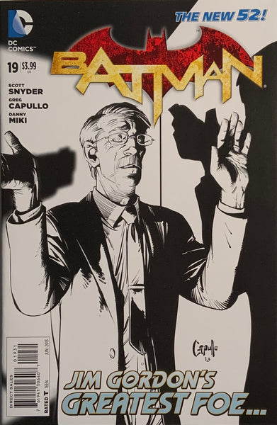 BATMAN (THE NEW 52) #19 CAPULLO 1:100 VARIANT COVER