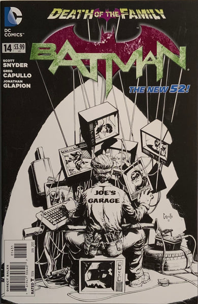 BATMAN (THE NEW 52) #14 CAPULLO 1:100 VARIANT COVER