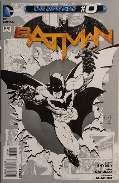 BATMAN (THE NEW 52) # 0 CAPULLO 1:100 VARIANT COVER