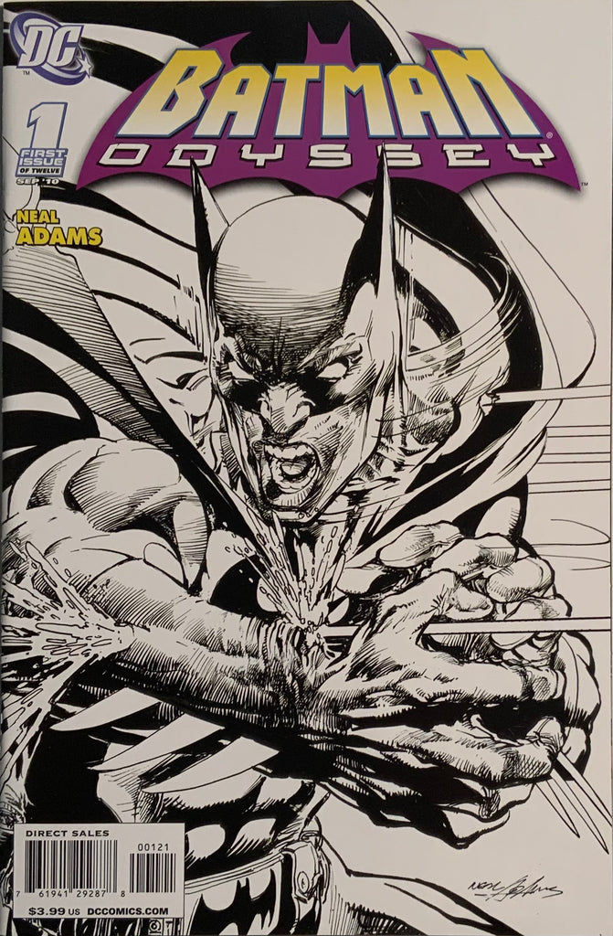 BATMAN ODYSSEY # 1 ADAMS 1:25 SKETCH VARIANT COVER