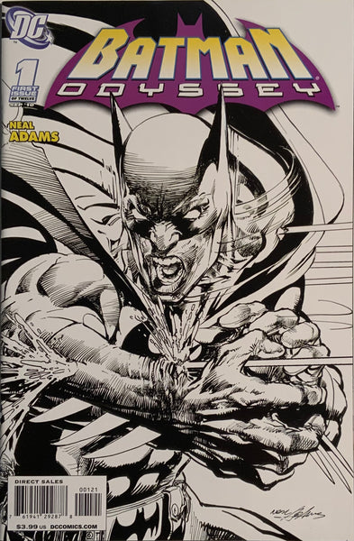 BATMAN ODYSSEY # 1 ADAMS 1:25 SKETCH VARIANT COVER