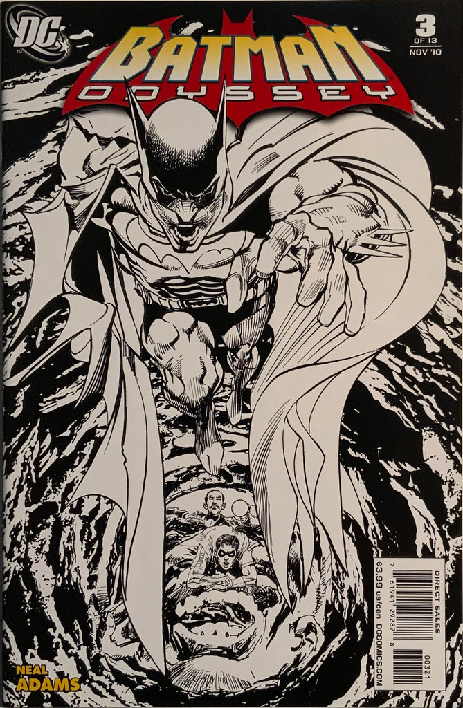 BATMAN ODYSSEY # 3 ADAMS 1:25 SKETCH VARIANT COVER