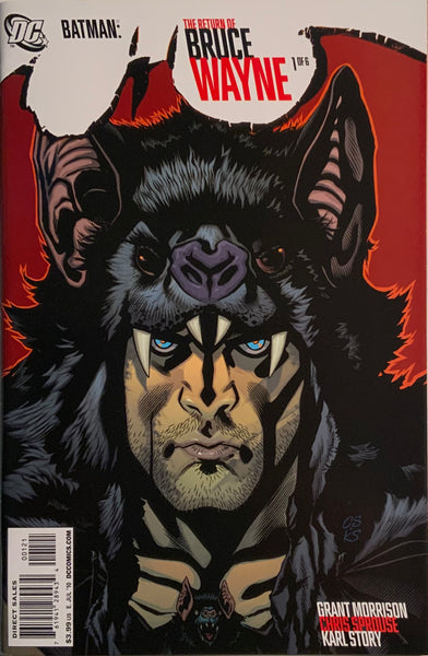 BATMAN THE RETURN OF BRUCE WAYNE # 1 SPROUSE 1:25 VARIANT COVER