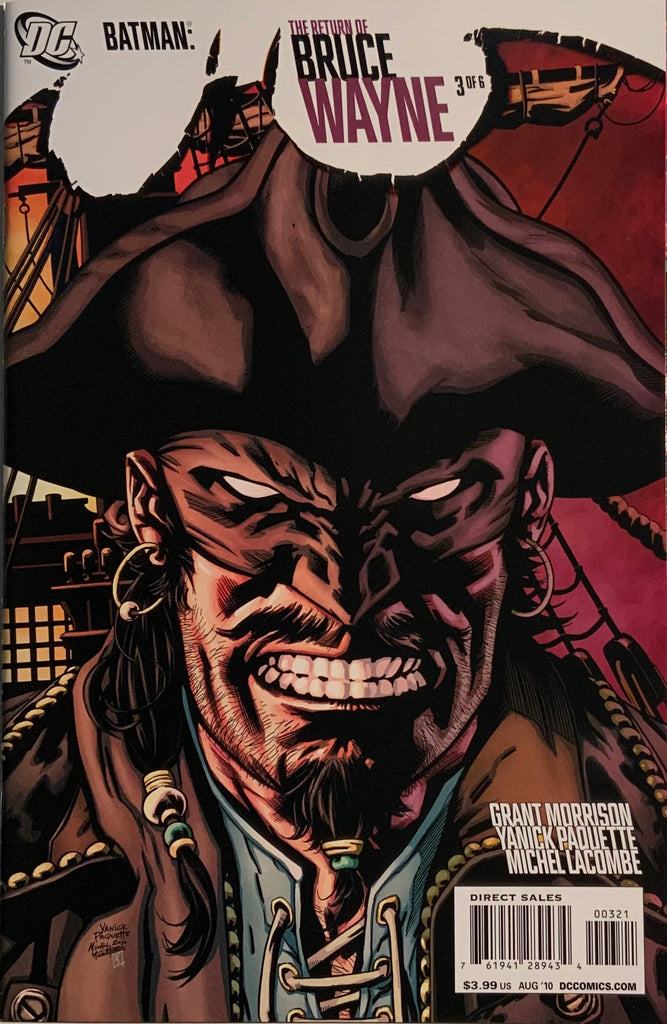 BATMAN THE RETURN OF BRUCE WAYNE # 3 PAQUETTE 1:25 VARIANT COVER