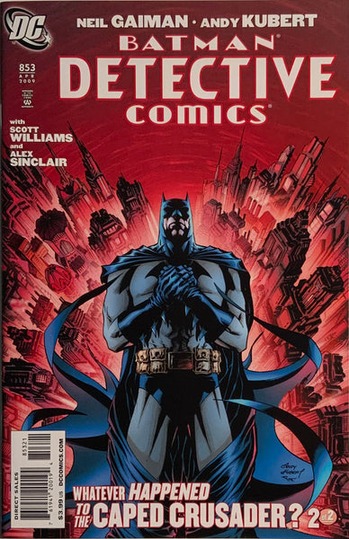 DETECTIVE COMICS (1937-2011) # 853 KUBERT 1:50 VARIANT COVER