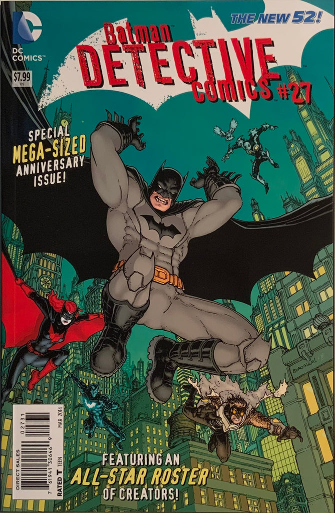 DETECTIVE COMICS (THE NEW 52) #27 BURNHAM 1:25 VARIANT COVER