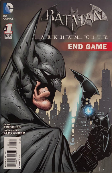 BATMAN ARKHAM CITY : END GAME # 1 GLEASON 1:25 VARIANT COVER