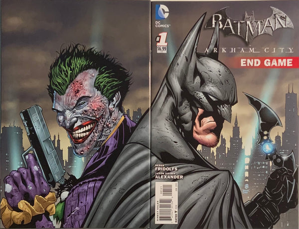 BATMAN ARKHAM CITY : END GAME # 1 GLEASON 1:25 VARIANT COVER